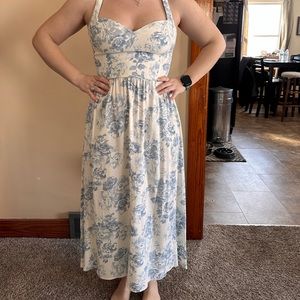 Reformation Floral Midi Dress
